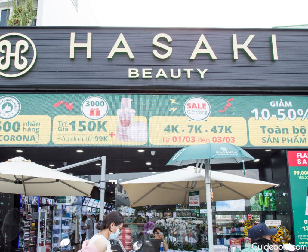 Chọn các cửa hàng uy tín như Hasaki, thegioiskinfood...